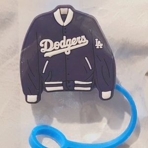Los Angeles Dodgers Straw Topper For Stanleys